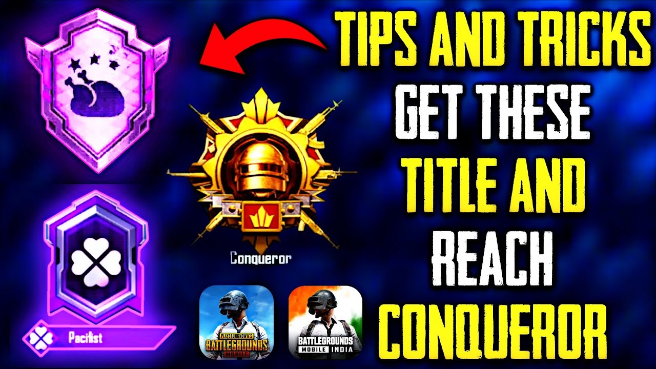 EASIEST & FASTEST WAY TO GET PACIFIST & THIS TITLE IN BGMI 2022🔥PUBGM RANK PUSH TIPS AND TRICKS ||