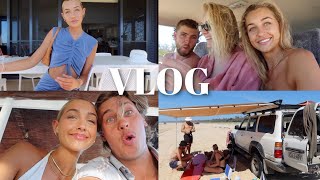 VLOG | Weekend Getaway with friends, Road trip w/ Nick, A Secret item revealed?!