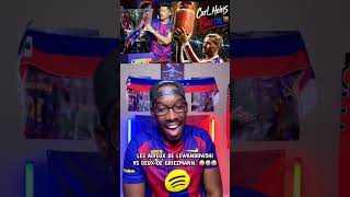 Les Adieux de Griezmann et Lewandowski #football #lewandowski #griezmann #barca #atleticomadrid