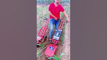 Battery rechargeable ditching machine with multiple uses saves time, effort and labor. Recording