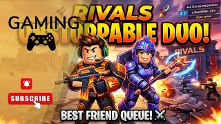 POV: You queue into Roblox Rivals with your best friend. UNSTOPPABLE DUO! ⚔️