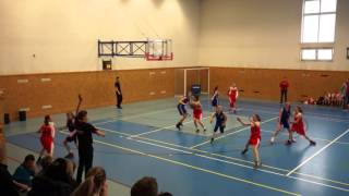2016 0416 Basket U13 Předkolo MČR U13 _ Lokomotiva Karlovy Vary - Studánka Pardubice