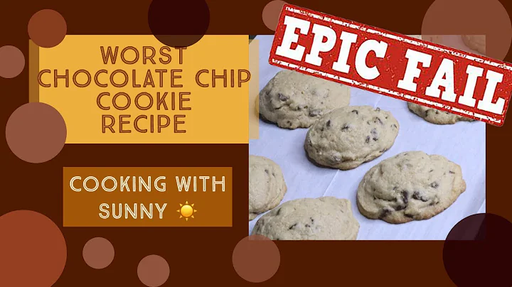 Worst Chocolate Chip Cookie Recipe | I Fumbled This 🤦🏾‍♀️| Cooking With Sunny ☀️