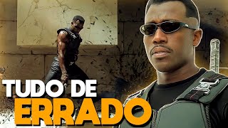 Blade, o caçador de vampiros (Wesley Snipes) - Desenho de