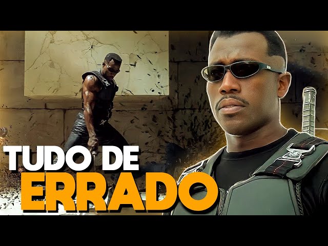 Blade, o caçador de vampiros (Wesley Snipes) - Desenho de