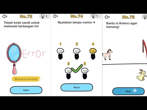 Brain Out Level 67 81 Sampe Nyontek Karna Pusing Youtube