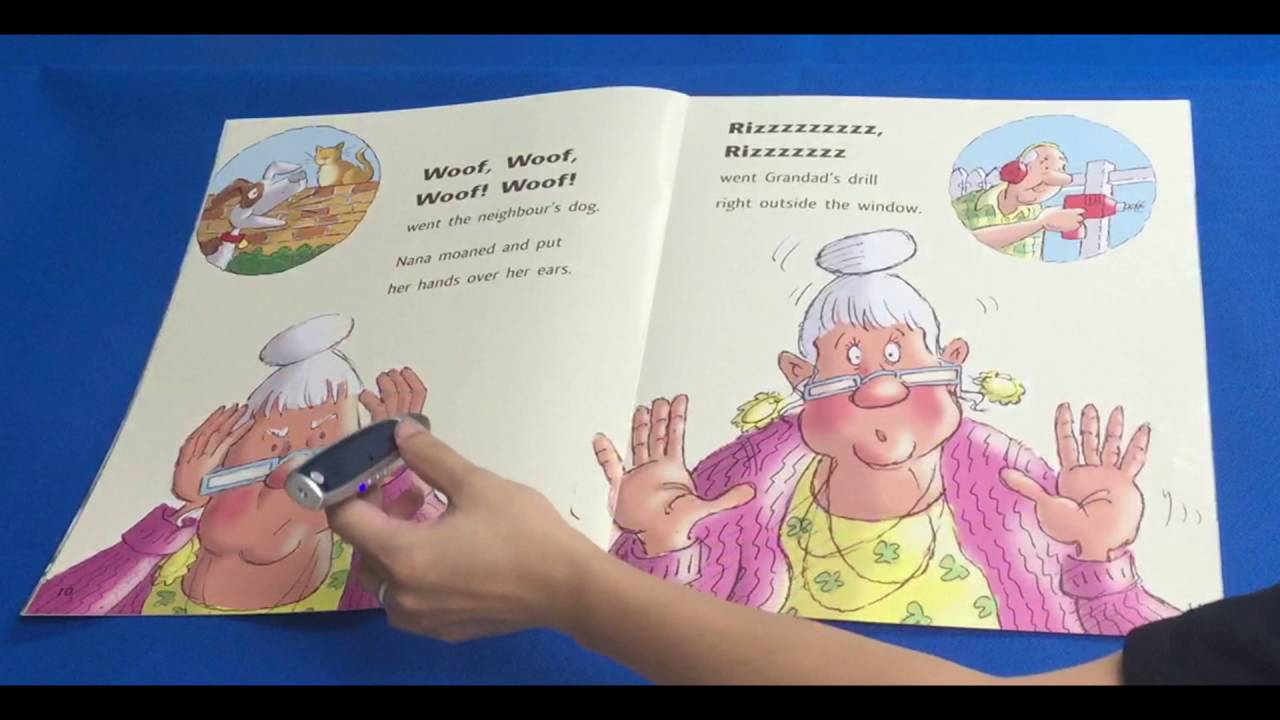 Reading pen with Big books