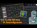 How to slide 808 || bandpass tutorial || A9KIT