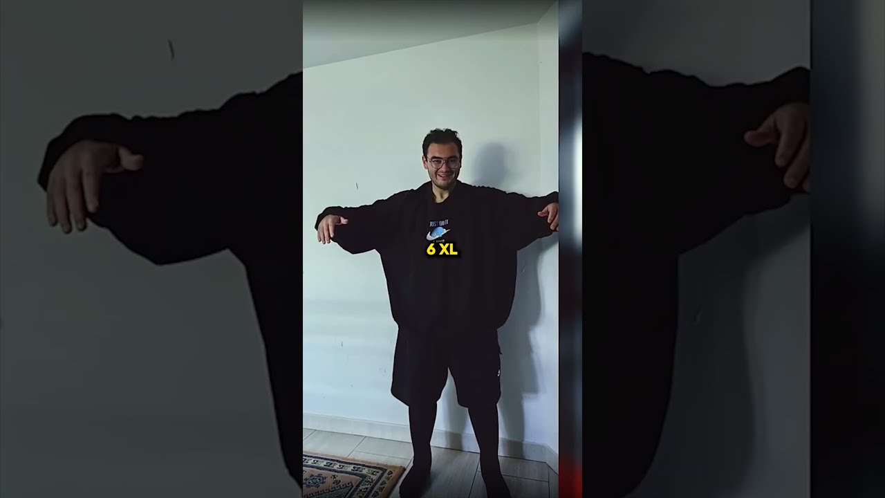 Il s'habillait en 6XL !! 😱