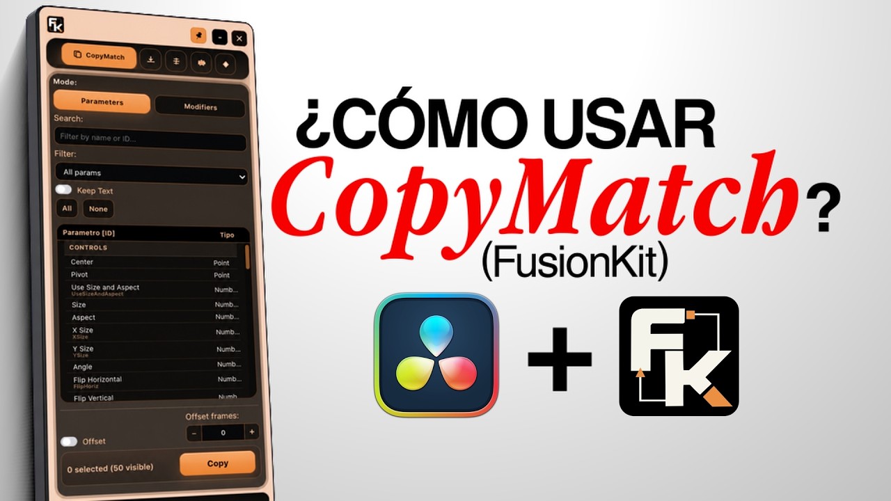 Deja de modificar nodos uno por uno en Fusion | CopyMatch - FusionKit