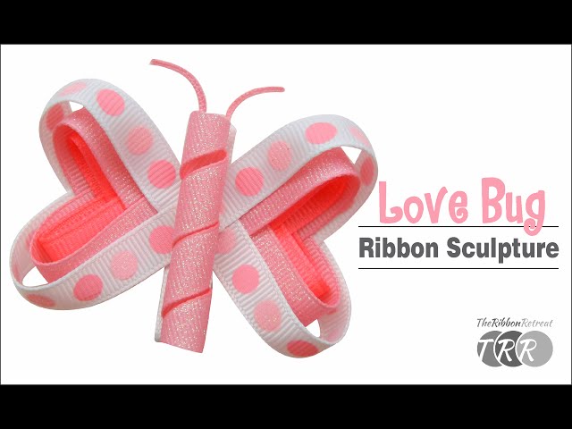 How to Make a Bumble Bee Ribbon Sculpture - TheRibbonRetreat.com