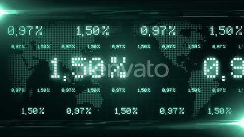 Financial Data Screen | Motion Graphics - Videohive template