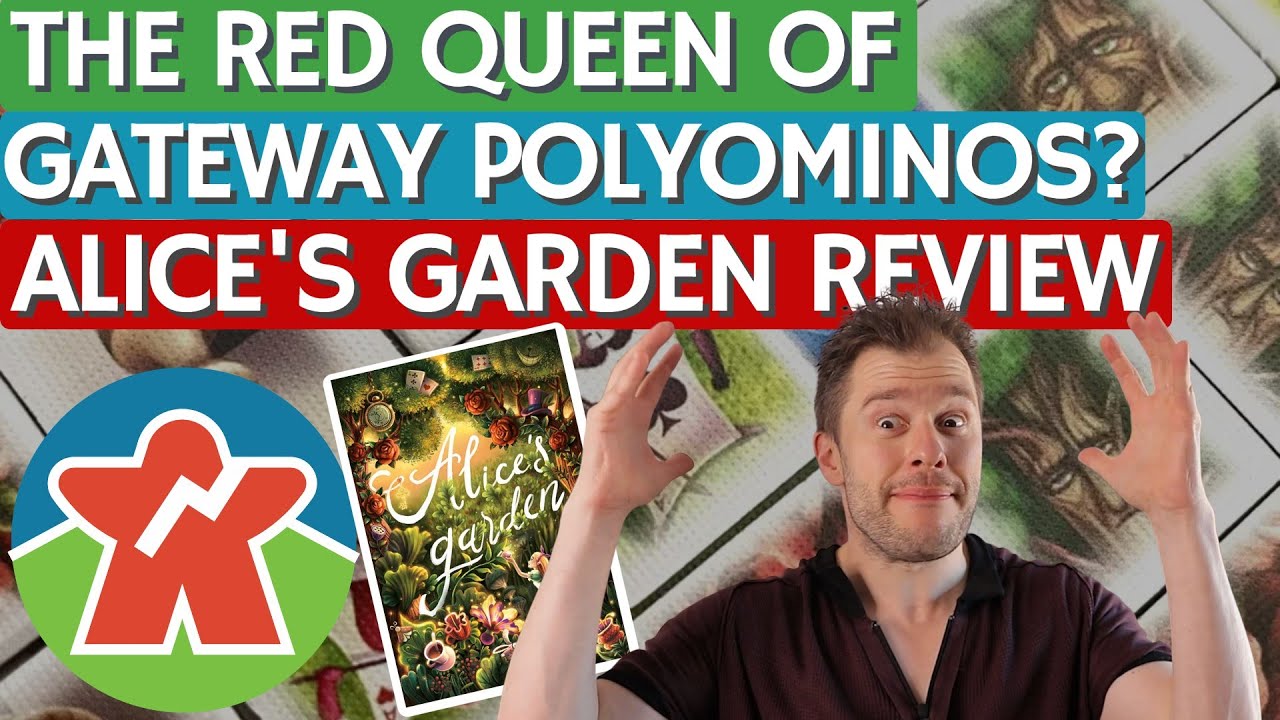 Alice's Garden - Board Game Express Review - The New Red Queen of Gateway  Polyomino Games? 