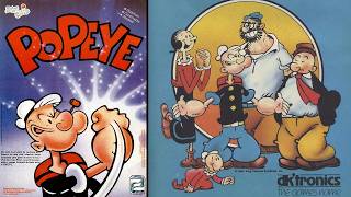 popeyeなど計85冊 Popeye [1985] ZX Spectrum Runplay - YouTube