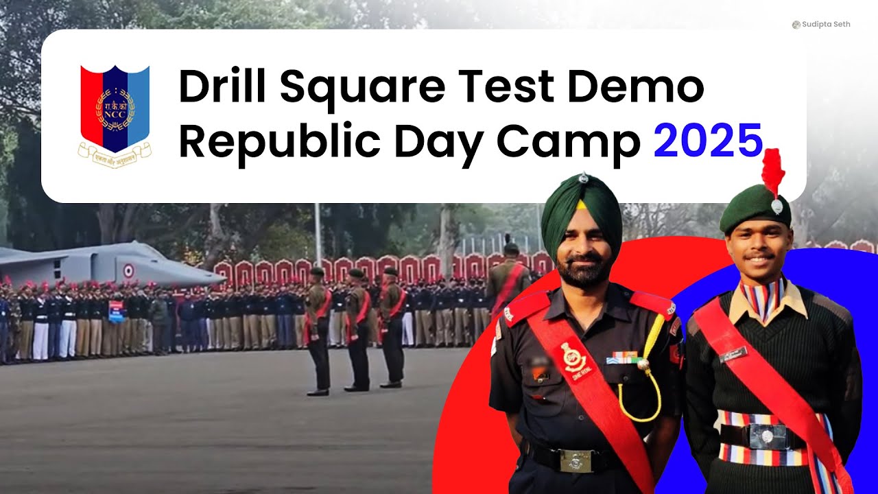 Drill Square Test Demo Republic Day Camp 2025 | Rdc 2025 | Guard of ...