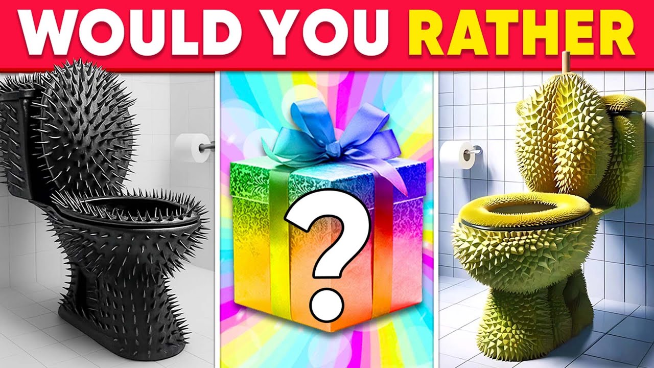 Would You Rather...? MYSTERY Gift Edition 🎁🔥🌵 HARDEST Choices Ever!