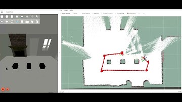 【ROS 2】シミュレータ環境でSLAM【Raspberry Pi Mouse】
