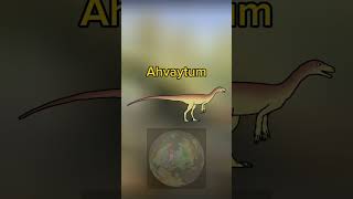 Ahvaytum. The oldest known dinosaur from the Laurasia landmass. #shorts #extinct #ahvaytum