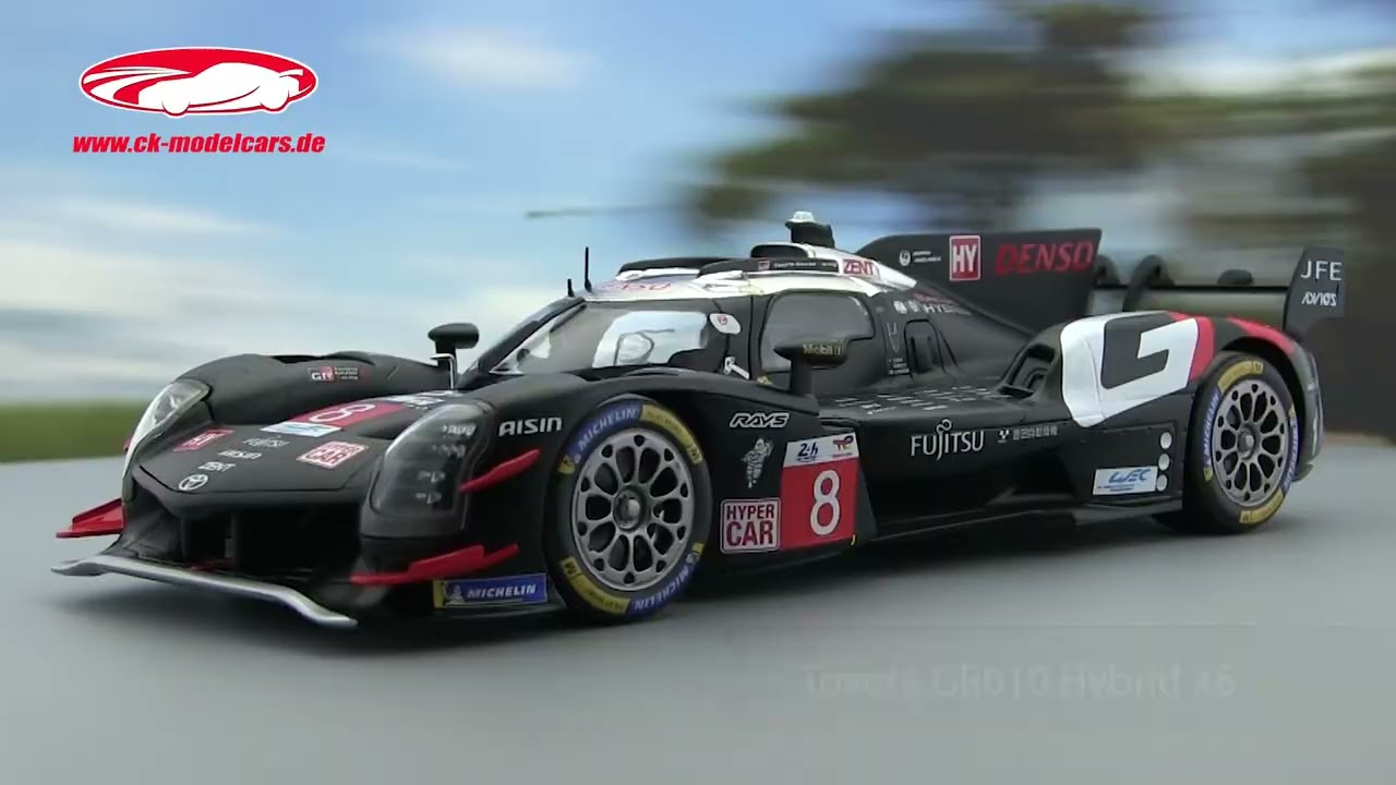 Ixo 1:18 Toyota GR010 Hybrid #8 5th 24h LeMans 2024 Toyota Gazoo