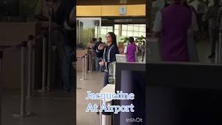 Jacqueline Fernandez Snapped at Airport Today