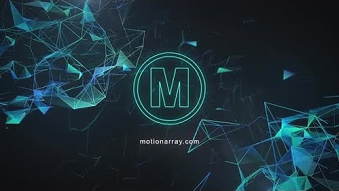 Digital Logo Reveal After Effects Templates