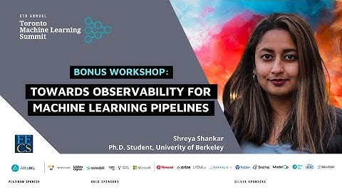 Towards Observability for Machine Learning Pipelines