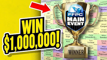 How to Win the $1,000,000 FFPC Main Event