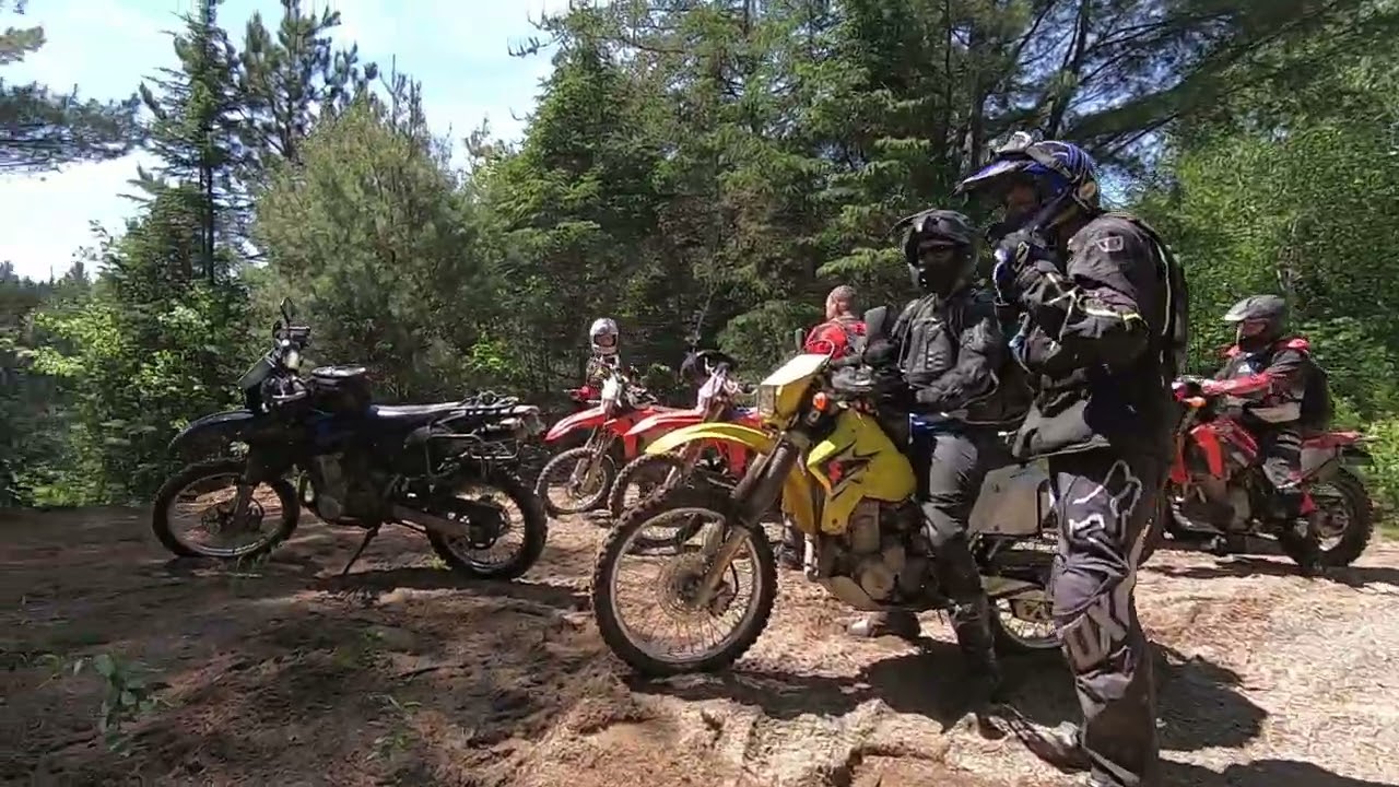 2022 Wolf Lake Mountain Dualsport Ride - THE CHINIGUCHI SECTION