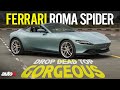 2024 ferrari roma spider review  this entrylevel ferrari might just be the best  autox