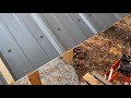 Metal roof install tips and tricks -- dripline string guide