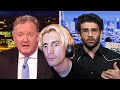 Piers Morgan vs HasanAbi on Palestine-Israel Conflict | xQc Reacts