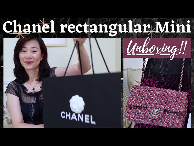 Chanel 21A Unboxing - Rectangular Mini Flap Bag in Tweed