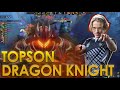TOPSON THE DAVION DRAGON KNIGHT MID PERFECT 22-1-17 KDA Dota 2 Pro Gameplay Highlights