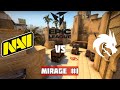 Матч на вылет. NAVI vs SPIRIT. Map-1 Mirage. EPIC CIS League Spring 2021