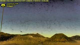 Bromo Volcano Time Lapse 190716