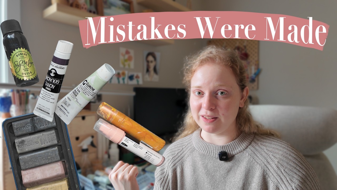 Art Supplies I Regret Buying