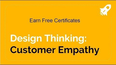 Design Thinking-Customer Empathy