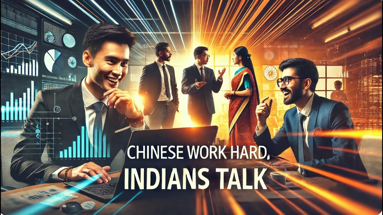 "Chinese Work Hard, Indians Talk: The Cultural Divide Explained!"