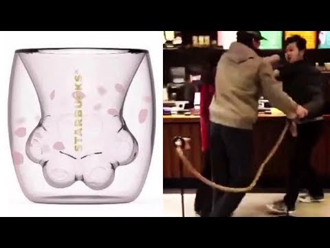 Scalpers fight in Chinese Starbucks over limited edition cat claw mug