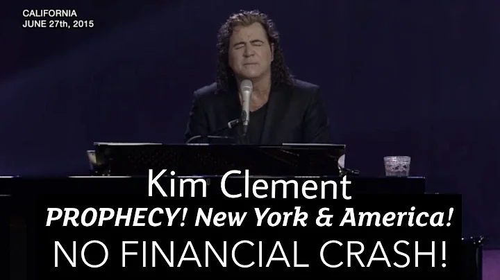 PROPHECY! New York & America! NO FINANCIAL CRASH! | Kim Clement