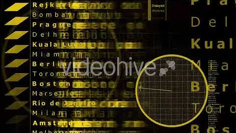 Airplane Data 07 | Motion Graphics - Envato elements