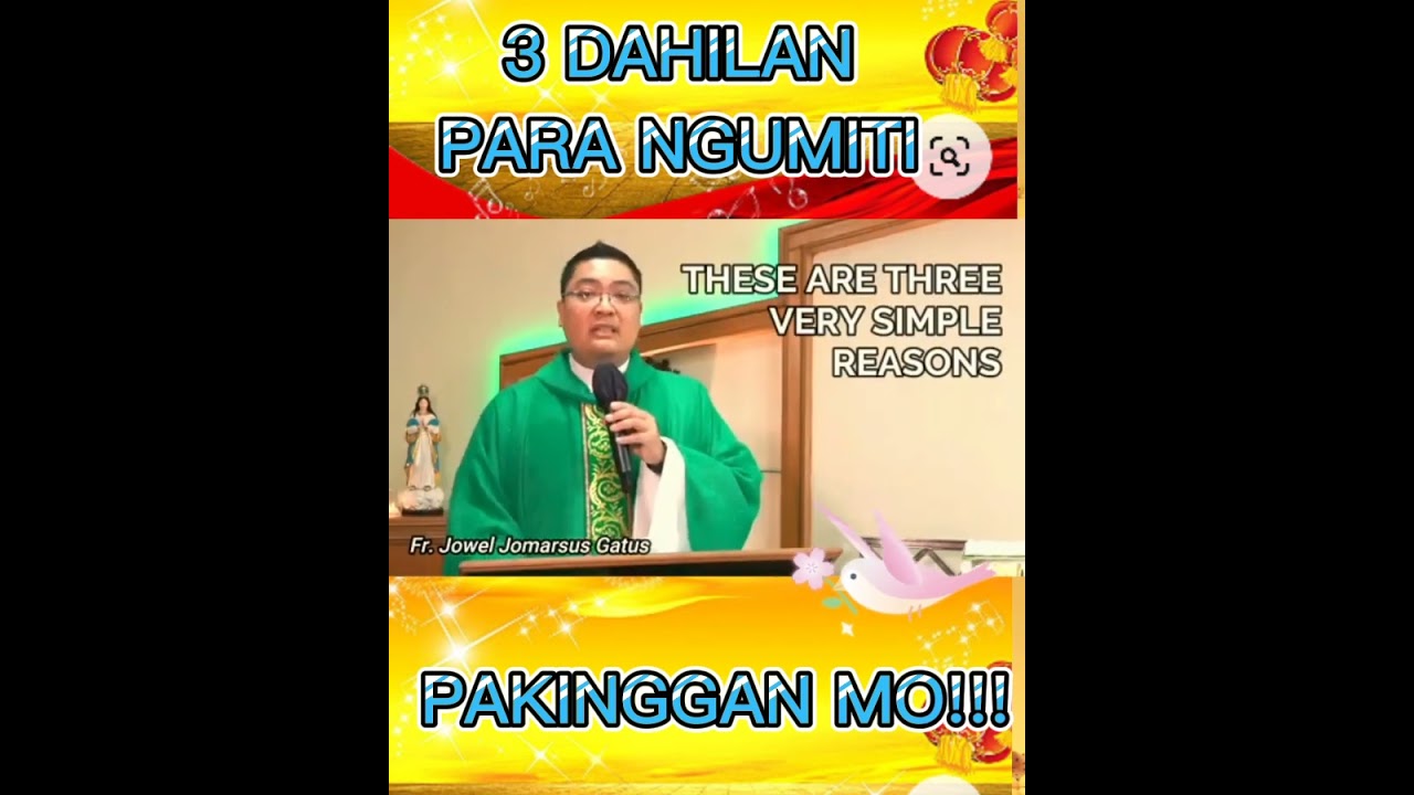 #Rdj_Inspiring Homily of Fr. Jowel Jomarsus P. Gatus.