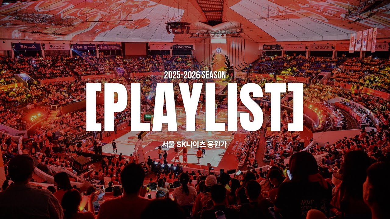 농구장 직관을 위한 노래ㅣ25-26시즌 서울 SK나이츠 응원가 playlist🏀