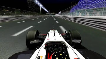 Singapore Circuit (my best lap) - rFactor GP2 Series 2008 MOD