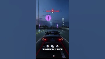 BMW M2 Competition escape from police chase #nfsunbound #shorts #viral #youtubeshort