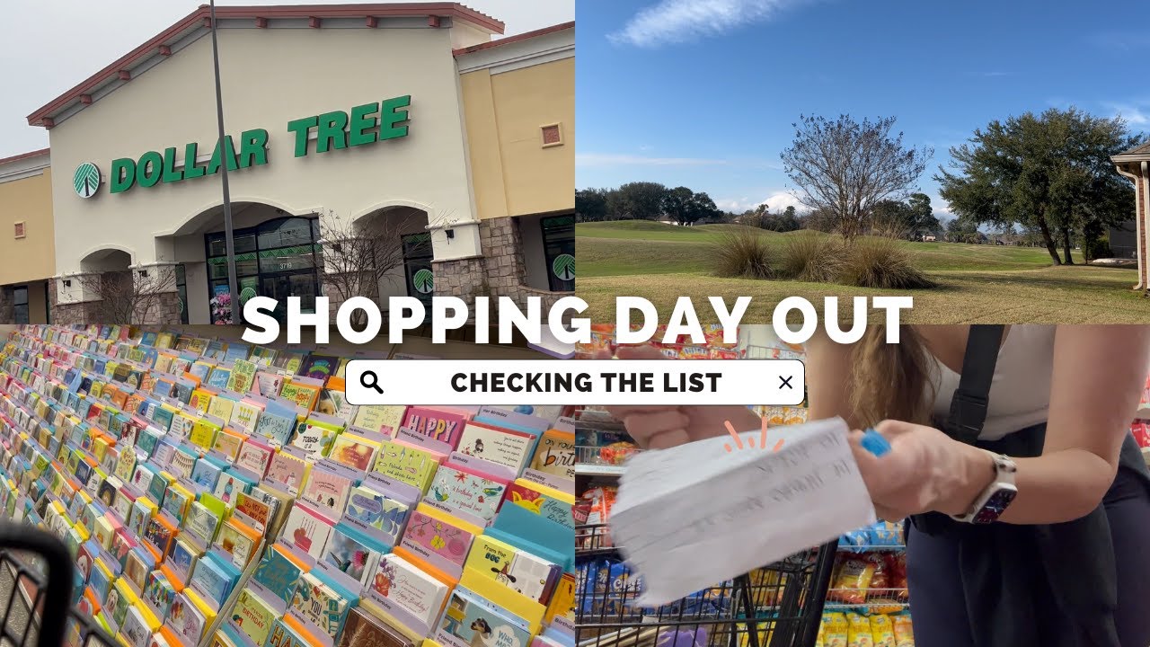 WEEKDAY SHOPPING AT DOLLAR TREE | Taco Night, Sunbathing, Get Ready With Me