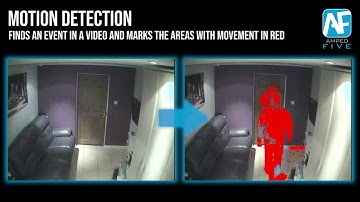 Motion Detection: Search Through a Video for Movement in Amped FIVE