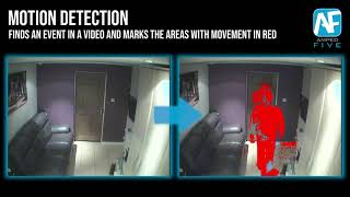 Motion Detection: Search Through a Video for Movement in Amped FIVE