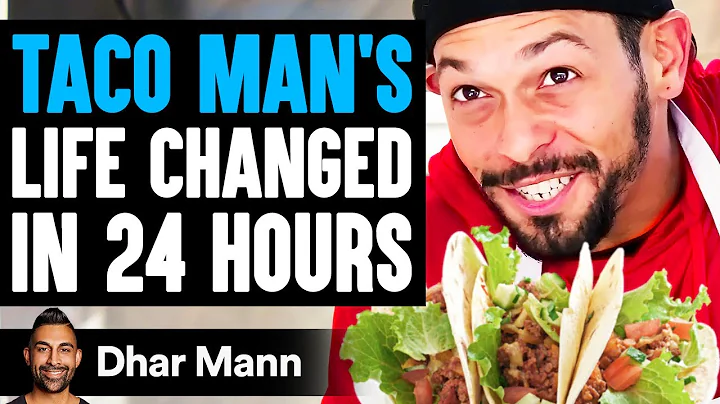 TACO MAN'S Life Changed In 24 Hours, What Happens Is Shocking (True Story) | Dhar Mann