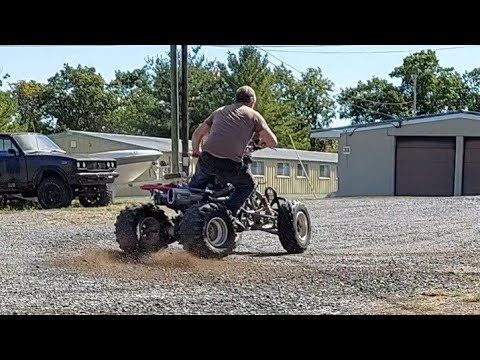 1997 Honda TRX300EX first ride and project update - YouTube